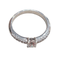 Bague Bague en or blanc et diamants 58 Facettes S416
