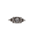 Bague 56 Bague tank Art déco en platine et diamants 58 Facettes A07516