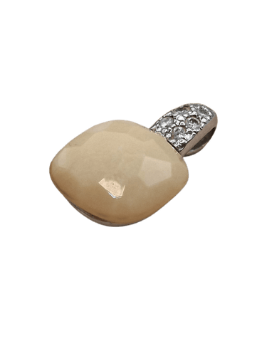 Pendentif Pomellato Capri - Pendentif en or blanc, opale et diamants 58 Facettes CV-071