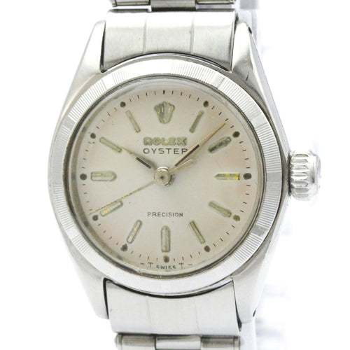 Montre Rolex Oyster Precision - Montre en acier 58 Facettes h0s8wah9hf