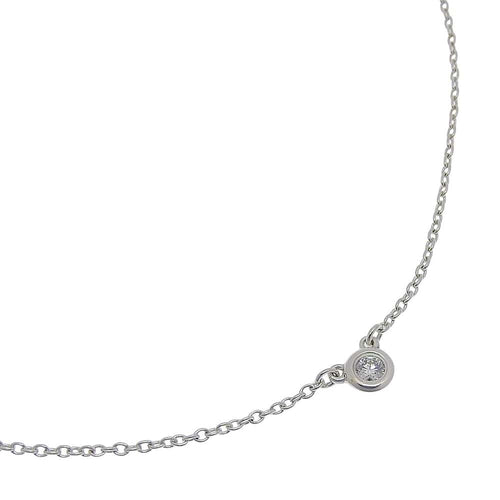 Collier Tiffany & Co. Elsa Peretti - Collier en argent et diamant 58 Facettes bmaeezf9j4