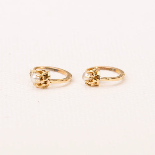Earrings Sleepers earrings small rose luster pearls_4.jpg
