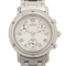 Montre Hermès Clipper - Montre chronographe en acier 58 Facettes 1