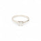 Bague 48 Cartier 1895 - Bague solitaire en platine et diamant 58 Facettes 1