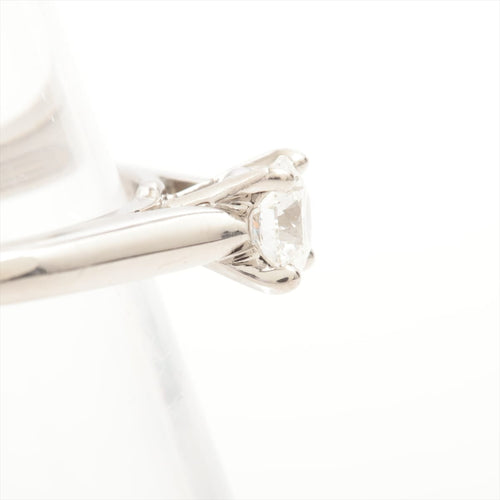 Bague 48 Cartier 1895 - Bague solitaire en platine et diamant 58 Facettes 1