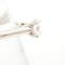 Bague 48 Cartier 1895 - Bague solitaire en platine et diamant 58 Facettes 1