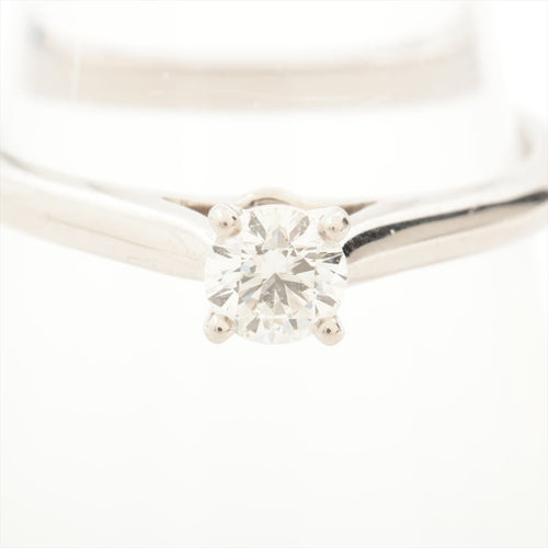 Bague 48 Cartier 1895 - Bague solitaire en platine et diamant 58 Facettes 1