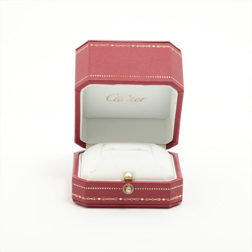 Bague 48 Cartier 1895 - Bague solitaire en platine et diamant 58 Facettes 1