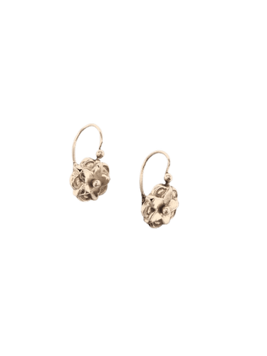Boucles d'oreilles Boucles d’oreilles dormeuses anciennes en or jaune 58 Facettes Bo_02