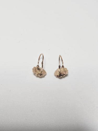 Boucles d'oreilles Boucles d’oreilles dormeuses anciennes en or jaune 58 Facettes Bo_02