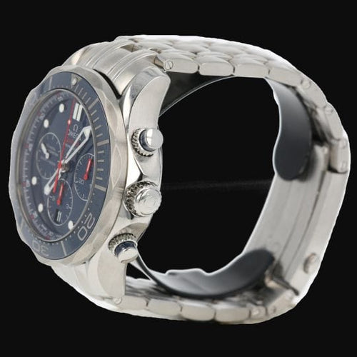 Montre Omega Seamaster - Montre Diver 300M Chronograph en acier 58 Facettes MT45578