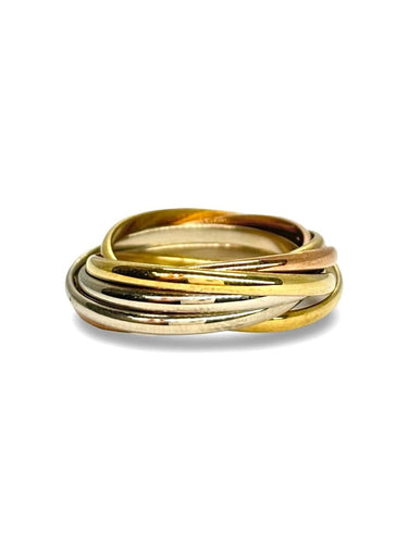 Bague 52 Cartier Trinity Semainier - Bague en or 18K 58 Facettes 2032
