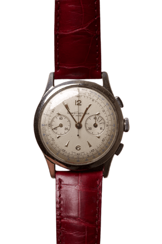 Montre Girard-Perregaux - Montre chronographe réf. 22209 en acier 58 Facettes MONTRE-004