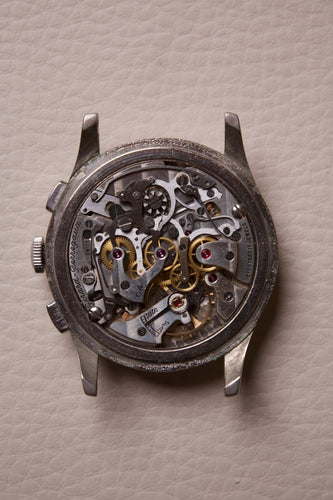 Montre Girard-Perregaux - Montre chronographe réf. 22209 en acier 58 Facettes MONTRE-004