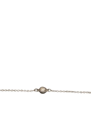 Bracelet Tiffany & Co. Elsa Peretti Diamonds by the Yard - Bracelet en argent et diamants 58 Facettes CV-075