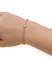 Bracelet Tiffany & Co. Elsa Peretti Diamonds by the Yard - Bracelet en argent et diamants 58 Facettes CV-075