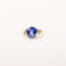 Art Déco Bague saphir synthétique et diamants en rose_face.jpg