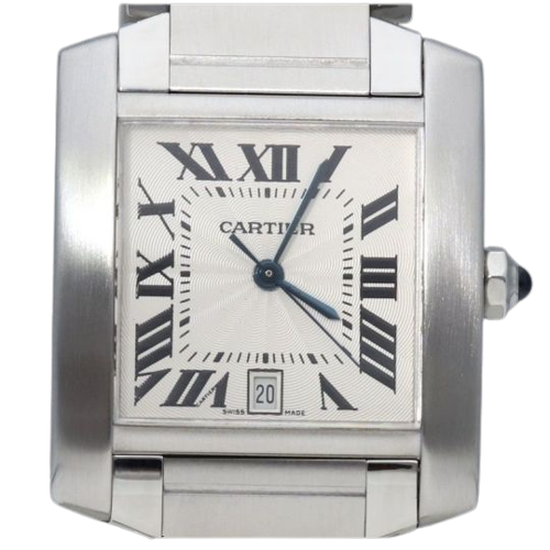 Cartier Tank Française - Ur i stål 