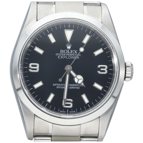 Montre Rolex Explorer - Montre en acier 58 Facettes MT47285