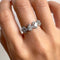 Bague 53 Teide - Bague en or blanc et diamants 58 Facettes GBR1067WG