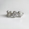 Bague 53 Teide - Bague en or blanc et diamants 58 Facettes GBR1067WG
