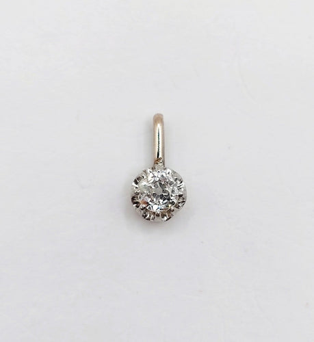 Pendentif Pendentif antique en or 18k, platine et diamant 58 Facettes A07435