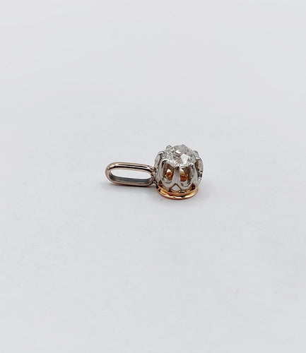 Pendentif Pendentif antique en or 18k, platine et diamant 58 Facettes A07435
