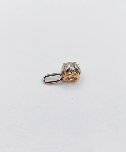 Pendentif Pendentif antique en or 18k, platine et diamant 58 Facettes A07435