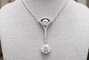 Collier Van Cleef & Arpels - Collier Négligée Art déco en platine, diamants et onyx 58 Facettes D17