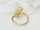 Bague 52 Toi et Moi - Bague en or jaune et diamants 58 Facettes 33541