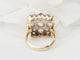 Bague 50 Bague ancienne - Bague en or jaune, platine et diamants 58 Facettes 33539