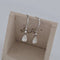 Boucles d'oreilles Boucles d'oreilles en or blanc et diamants 58 Facettes 2090701