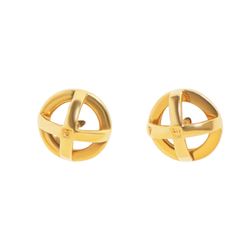 Boucles d'oreilles Jette Joop - Boucles d'oreilles en or jaune 58 Facettes 1670