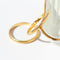 Boucles d'oreilles Vintage - Boucles d'oreilles créoles en or jaune 585 58 Facettes HJ250260