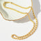 Collier Collier maille corde en or jaune 750, 45 cm 58 Facettes