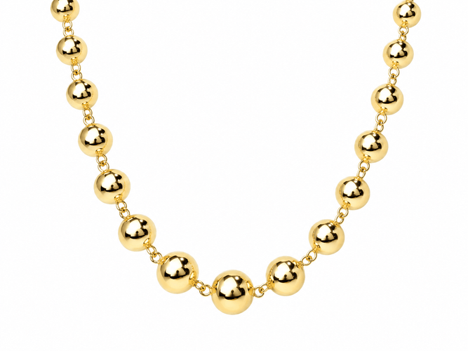 Collier Collier marseillais en chute en or jaune 58 Facettes 33480