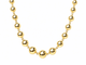Collier Collier marseillais boules en chute en or jaune 58 Facettes 33480