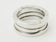 Bague 52 Bvlgari B.ZERO1 - Bague 8 mm en or blanc 58 Facettes 33806