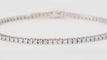 Bracelet Bracelet rivière en or blanc et diamants 2,50 ct 58 Facettes 32430