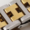 Montre Hermès Clipper - Montre quartz en acier et métal plaqué 58 Facettes v6ufmvjbku