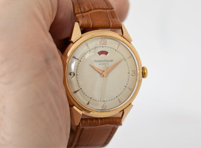 Montre Jaeger-LeCoultre Power Reserve 40h - Montre en or rose 18 carats 58 Facettes JLC-1000