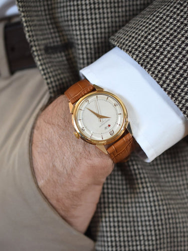 Montre Jaeger-LeCoultre Power Reserve 40h - Montre en or rose 18 carats 58 Facettes JLC-1000