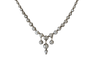 Collier Collier rivière ancien en or, argent et diamants 58 Facettes
