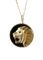 Pendentif Jean & Pierre Bellin - Pendentif Zodiaque Lion en or jaune, onyx et diamants 58 Facettes
