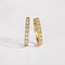 Boucles d'oreilles Embrace - Boucles d'oreilles créoles en or 18 carats et diamants 58 Facettes GER1356YG