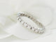 Bague 53 Alliance américaine - Bague en or blanc et diamants 0,75 ct 58 Facettes 33427