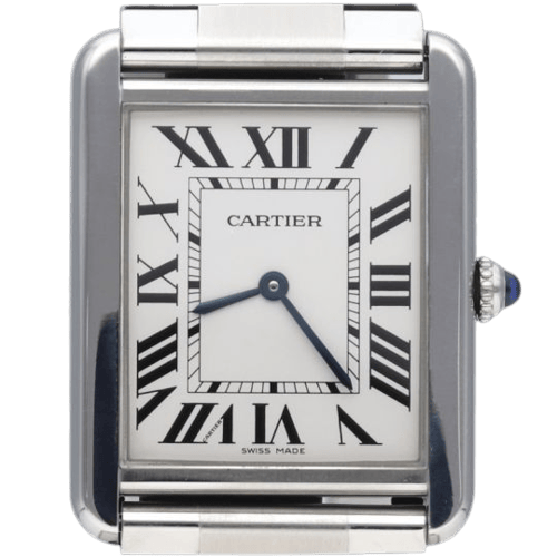 Cartier Tank Solo - Zegarek ze stali 