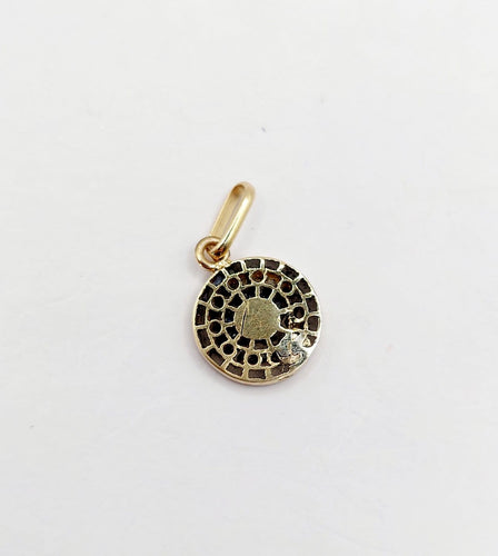 Pendentif Pendentif Art déco en or 18k, perle, diamants et saphirs 58 Facettes A07462