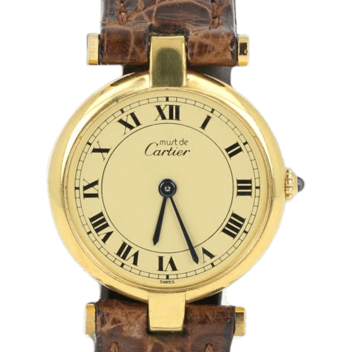 Cartier Must de Cartier - Ur Forgyldt sølv 