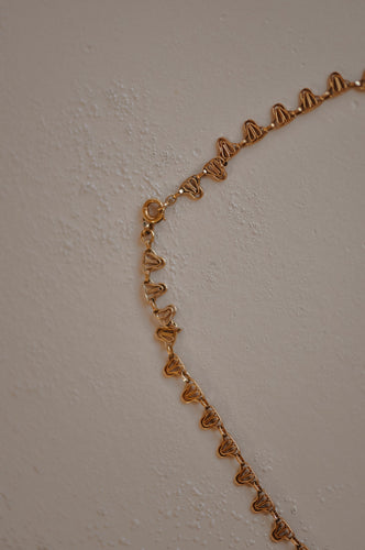 Collier Collier ancien en or jaune 58 Facettes 1